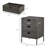 Patio PE Rattan Storage Cabinet, Wicker Pool Cabinet Organizer, Outdoor Towel Rack For Pool With 3 Drawers, Brown-861553717