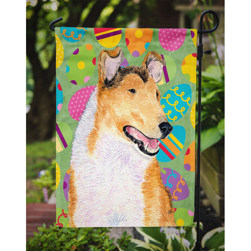 Drapeau de jardin Atara, Collie à poil court