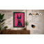 Pop Art Doberman Modern - Framed Print-1400697826-1400697821