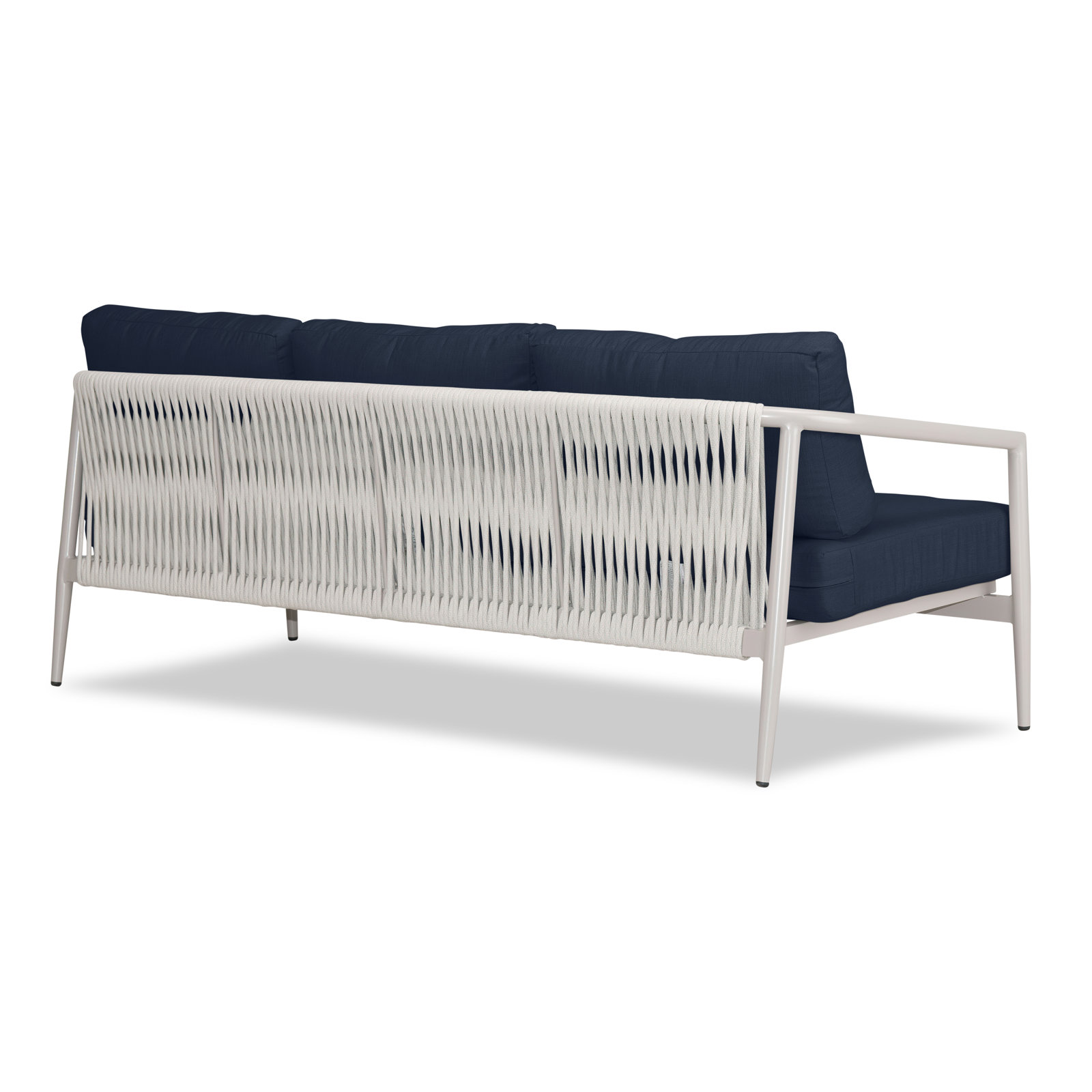 Delaine 83" Sunbrella® Patio Sofa, Spectrum Indigo Sunbrella®, Urban Stone
