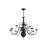 Benedetto 12 - Light Steel Chandelier-1026068798