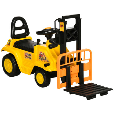 HOMCOM 1 Seater Push/Pull Ride On