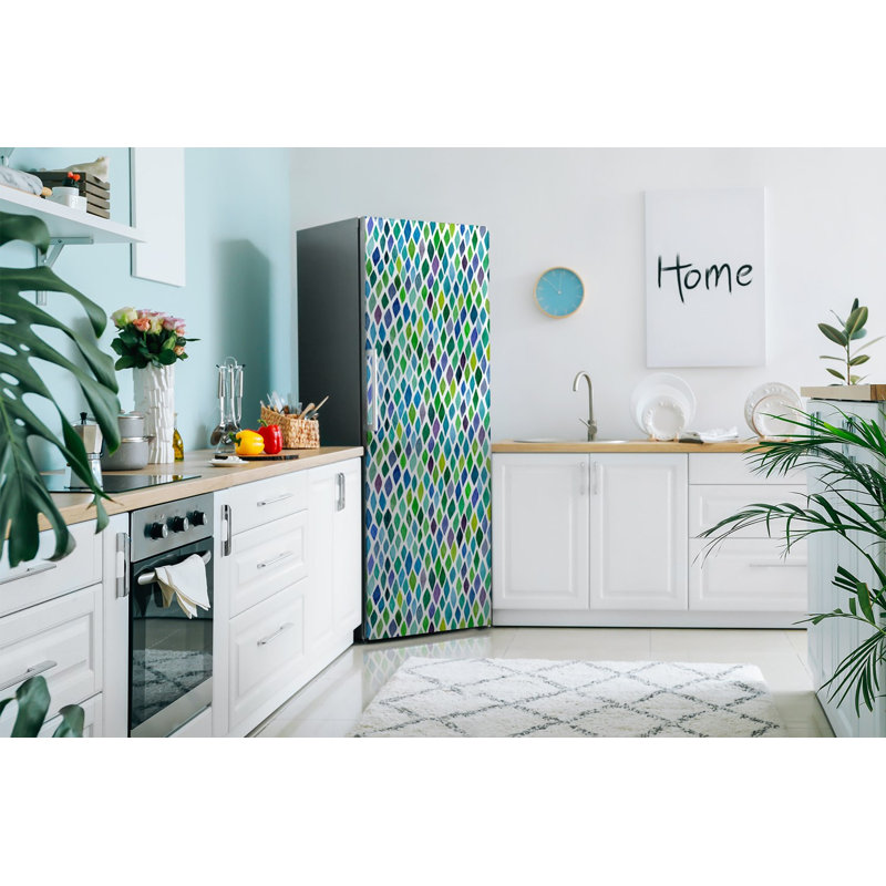 Abstract Door Decal