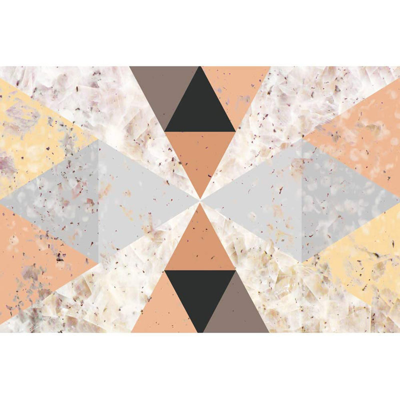 Geometric Peel & Stick Geometric Border, 66" L x 96" W