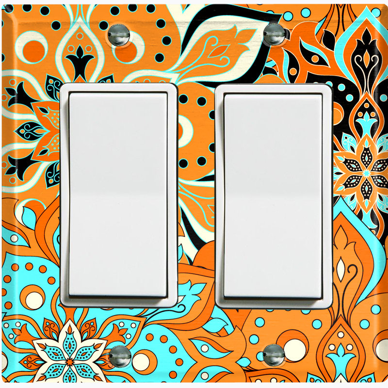 Patterned Rocker Standard Wall Plate