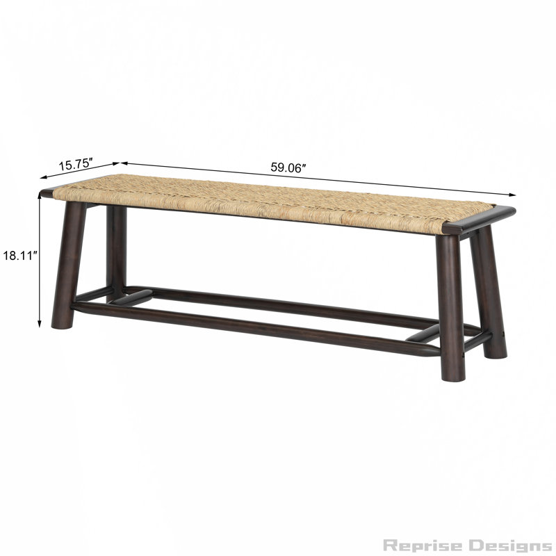 Banc en bois massif Farmhouse