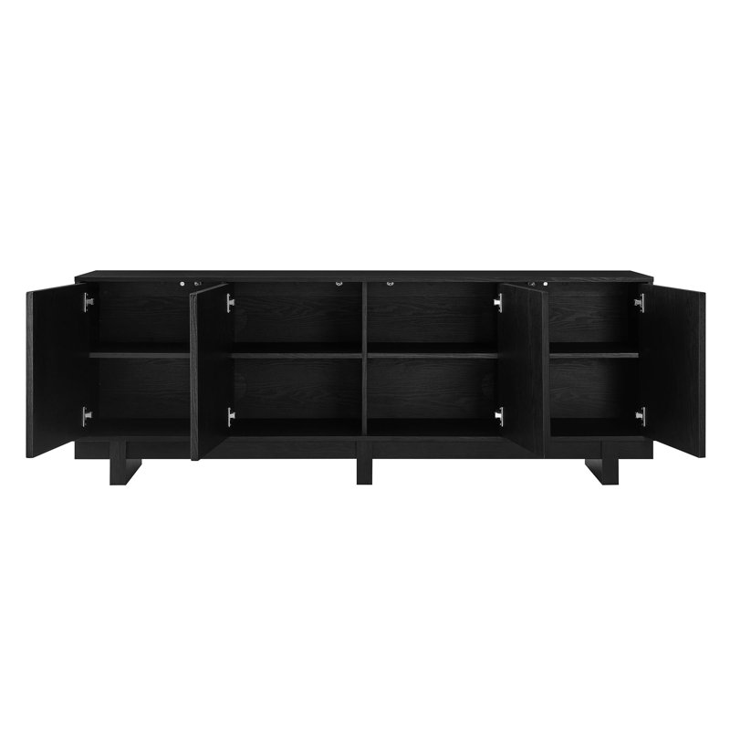 Meuble télé Knox, Noir