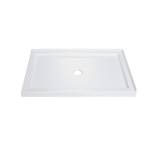 60" W x 32" D Double Shower Base