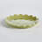 Maddie Dentelle Green Ceramic Scalloped Edge Round Tray