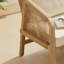 Rope Wooden Corner Sofa - Sand