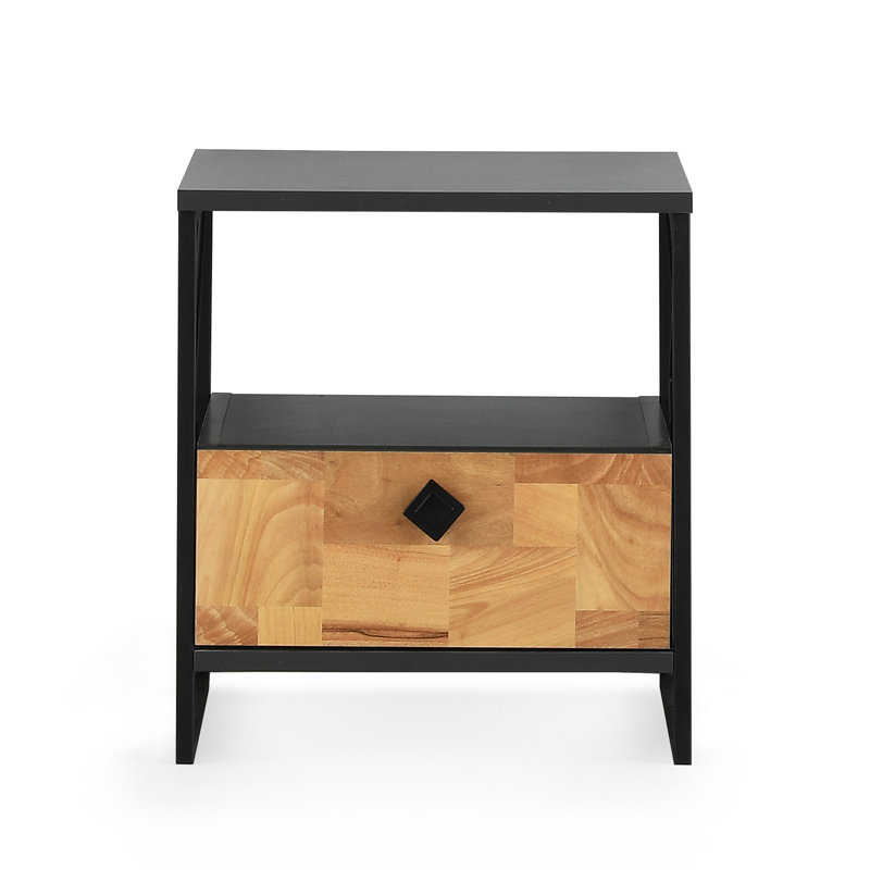 Jair 45cm W Manufactured Wood Bedside Table