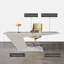 Bureau créatif laqué blanc-1205016514