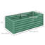Lit de jardin surélevé galvanisé 6 pi x 3 pi x 2 pi-1540639675-1489534091