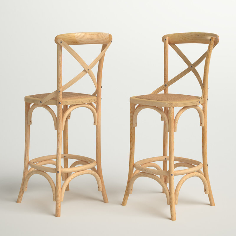 Tabouret Lisa, Tabouret de bar (siège d'une hauteur de 29,53 po), Nature