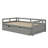 Extending Daybed With Trundle, Wooden Daybed With Trundle-1768345360