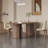 Simple retro style rectangular dining table-103283257