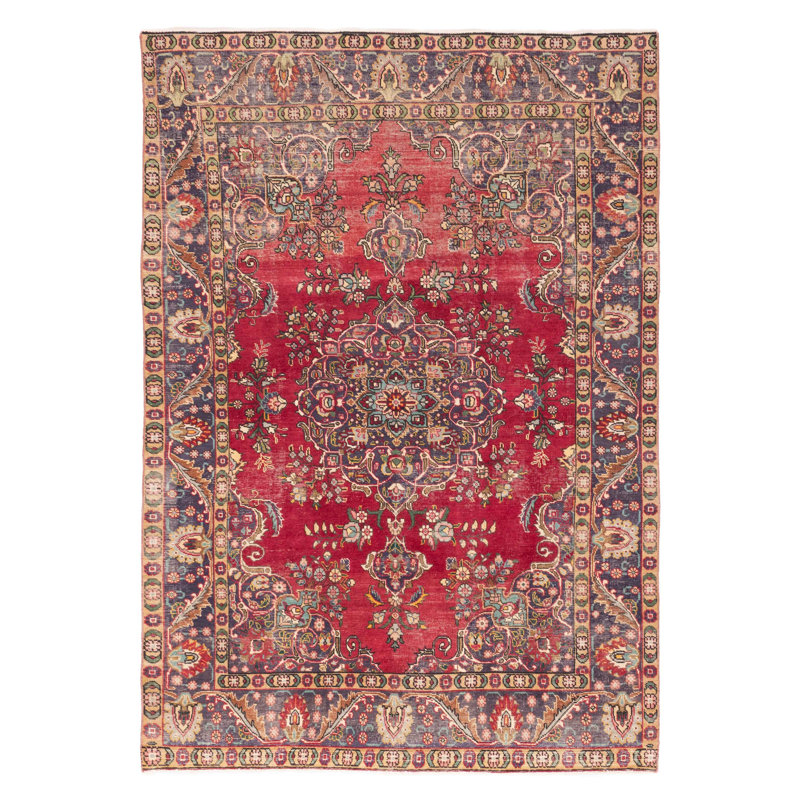 Tapis rouge Antalya 6 pi 8 po x 9 pi 10 po