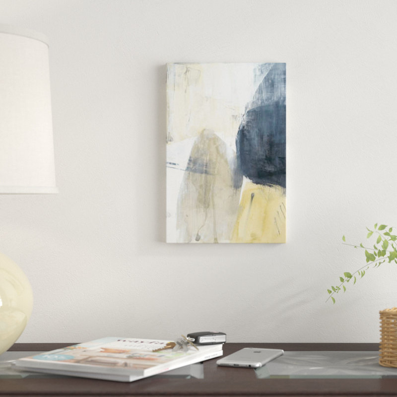 «Neutral Divide II», reproduction sur toile, H 12 po x l 8 po x P 0,75 po, Toile tendue, Pas de tapis