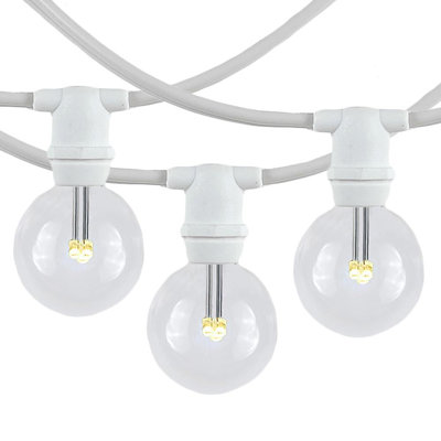 Outdoor 25 - Bulb 25'' Plug-in Globe String Light