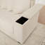 Élégant canapé modulaire en forme de L avec méridienne, revêtement en velours côtelé, 8 coussins et accoudoirs pour le confort de la chambre à coucher-2020621605