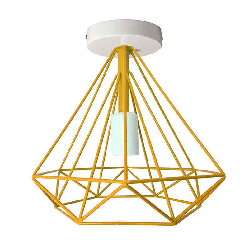 Alresford Flush Mount, Yellow