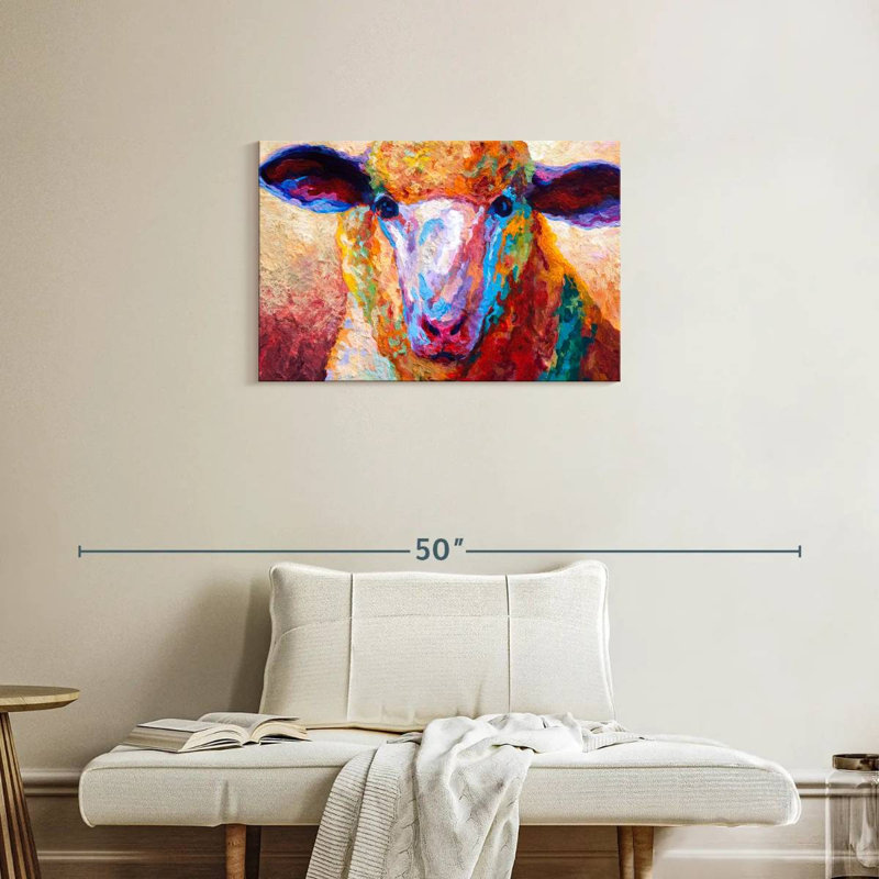 Brampt Dorset Ewe, 20" H x 30" W