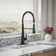 Kohler Simplice Single Handle Semi-Professional Pre-Rinse Kitchen Sink Faucet with Three-Function Pull Down Sprayer