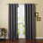 Adina Sevan Solid Thermal Grommet Curtain Panels-85516660-85516674