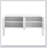 Striped Storage Cabinet with 4 Doors , Adjustable, Suitable for Study,Entrance and Living Room-641306758