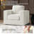 Carley Slipcovered Swivel Rocker Chair-180685976