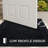 Heavy Duty Door Mat Waterproof All Weather All Season Non-Slip Rubber , Dirt Trapper Low-Profile  For Entrance,Patio,Garage ,Pool-2016923355-2016923353