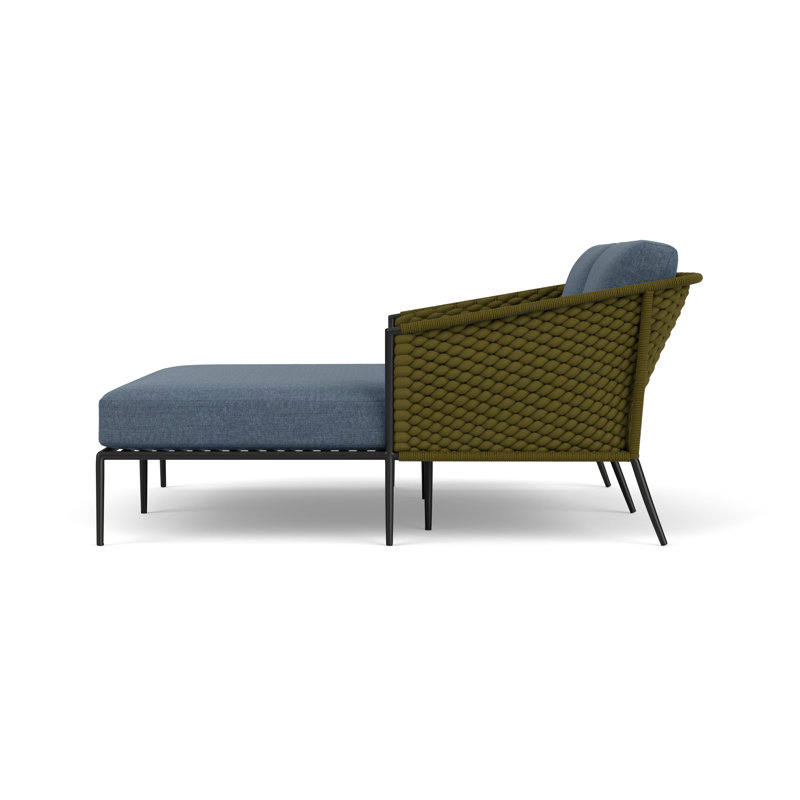 Escape Outdoor 2 - Seat Patio Sofa, Deluna Aegean