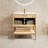 Lina 30'' Single Bathroom Vanity with Solid Surface Top