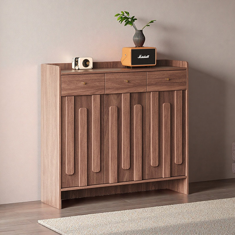 Legette, H 43,31 po x l 47,24 po x P 13,78 po, Bois brun foncé