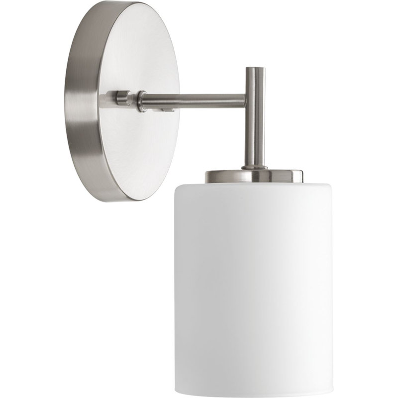Steelville Dimmable Vanity Light, Brushed Nickel