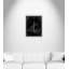 Voilier 1 «Blueprint - Black - Floater Frame», impression sur toile-46828646-46828648