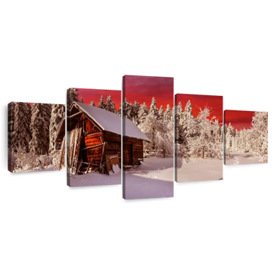 Rustic Winter Cottage