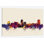 «Skyline Series: Fresno, California, USA», reproduction d'art sur toile tendue