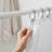 Solid Plastic Shower Curtain Hooks Rings-15866126