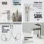Davidson 6" H Single Handle Single Hole Bathroom Faucet-426263733