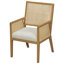 Chaise de salle à manger rembourrée Calira-125286385