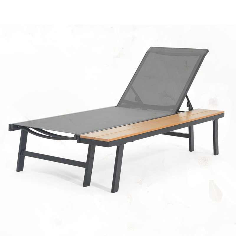 Chaise longue d'extérieur