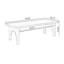 Bureau rectangulaire brun en bois massif-39102895