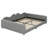 Upholstered Daybed With Cloud-Shaped Backrest-339429932-358358172