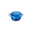 Le Creuset Stoneware Mini Round Cocotte, 24 Ounce, White-1479981916