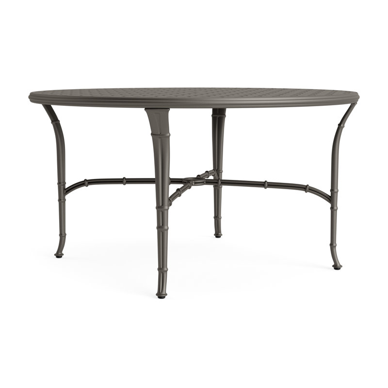 Calcutta Outdoor Round Dining Table, Mica