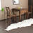 Compact Extendable Dining Table Sets With Solid Wood, Modern Style For Small Kitchens