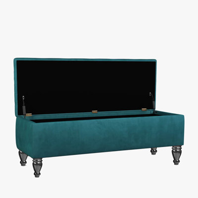 Lisbon Ottoman Bench with Storage, End of Bed Bench, Rectangle Coffee Table, Upholstered Footstools
