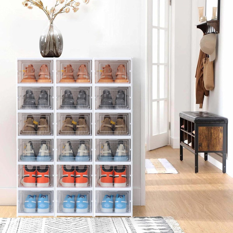 12 Pair Shoe Storage Box
