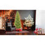 8FT Slim Christmas Tree With 500 Warm White LED Lights – 1612 PE+PVC Tips, Space-Saving Hinged Design, Easy Setup, Sturdy Metal Stand – Realistic Pencil Tree For Small Spaces-1044798666-1044798665